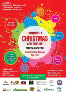 Community Event Poster Image